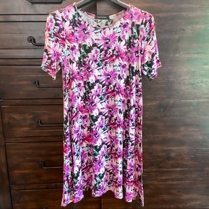 Floral T-Shirt Dress